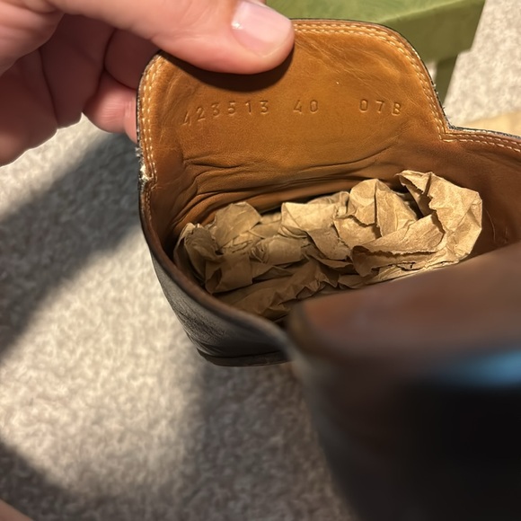 Gucci Princetown Mules 40. Black Slip ons. - Picture 11 of 16